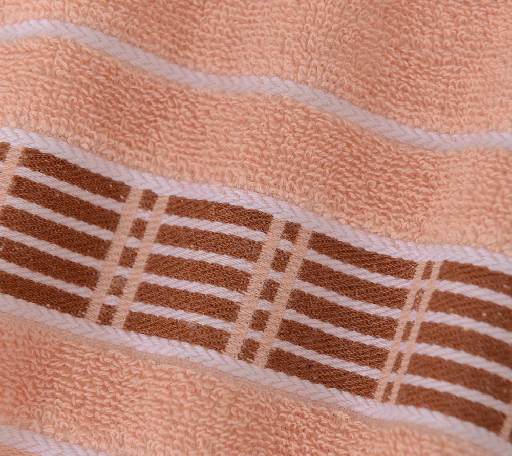 Revolutionize Your Bath Experience with Our 70*140cm Bath Towel in Solid Color Stripes