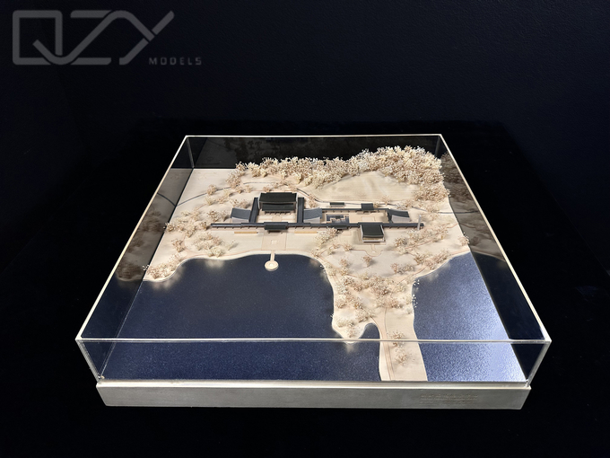 Hu Gong Cultural Exhibition Center Model Atelier Apeiron Architects 1/500