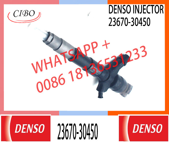 Common Rail Fuel Injector 23670 30450 Hilux Euro 5 295900-0280 295900-0210 23670-30450 23670-39455