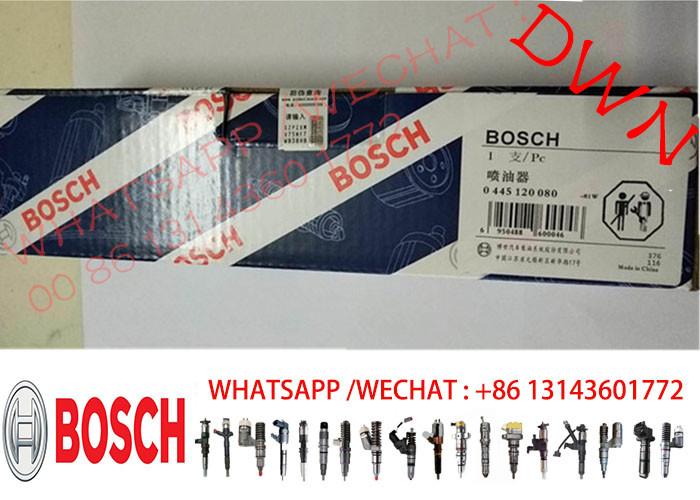 BOSCH GENUINE BRAND NEW injector 0445120080 0445120080 For DAEWOO DOOSAN DL06S 65.10401-7004A