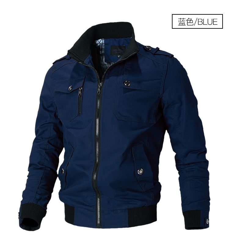 High Quality Mens Pilot Jacket With Fur Lining Plus Thick Wash Outdoor Jackets For Men