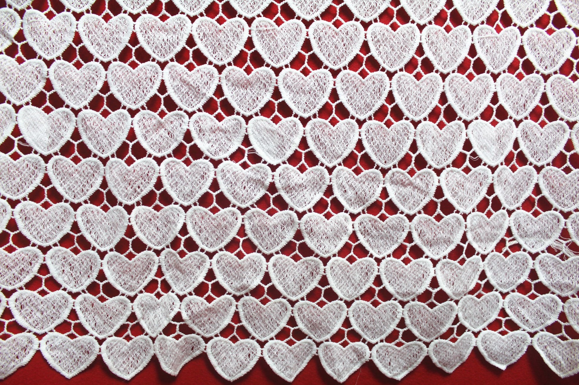 Apparel Accessories Chemical Lace Fabric Water Soluble Embroidery lace fabric in Different Color