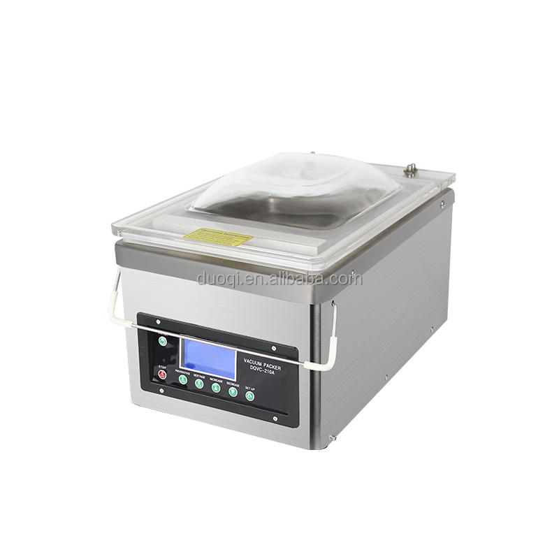 Automatic Single Chamber Vacuum Sealing Machine Desk Type For Beverage