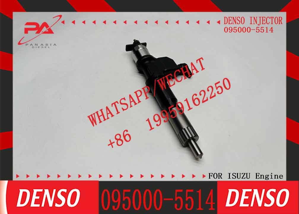 High Quality Common Rail Injector 095000-5512 095000-5513 095000-5514 for 6WF1 6WG1 Diesel Nozzle