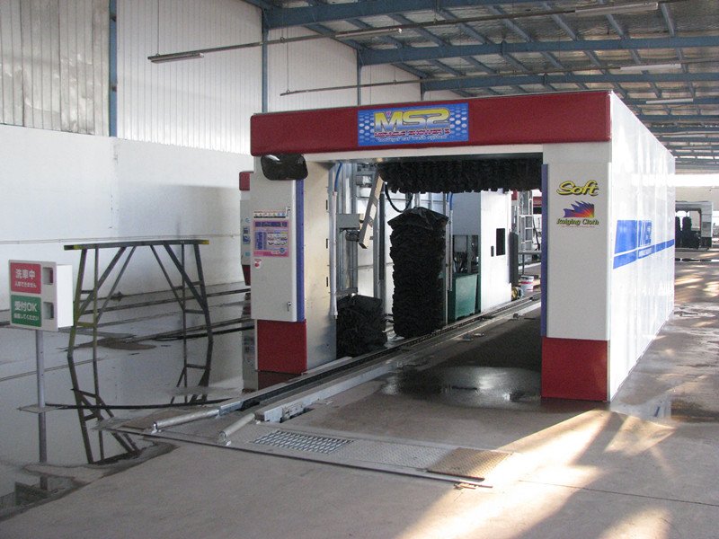 Total Machine Power 39kw Fully Automatic Car Washing System with Foaming Waxing Function