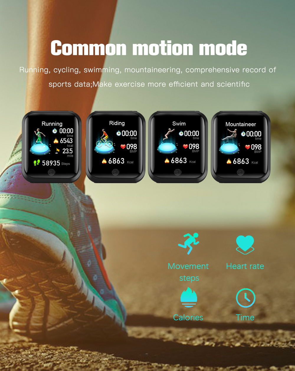 F22 Watch Smart Watch Series 5 Blood Pressure Women Wristwatches