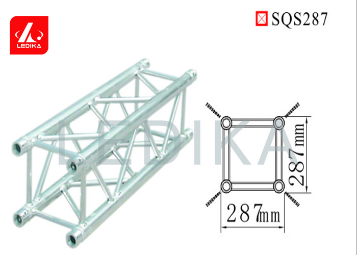 287mm X 287mm Aluminum Spigot Truss For Outdoor LED Screen / Advertsing Display