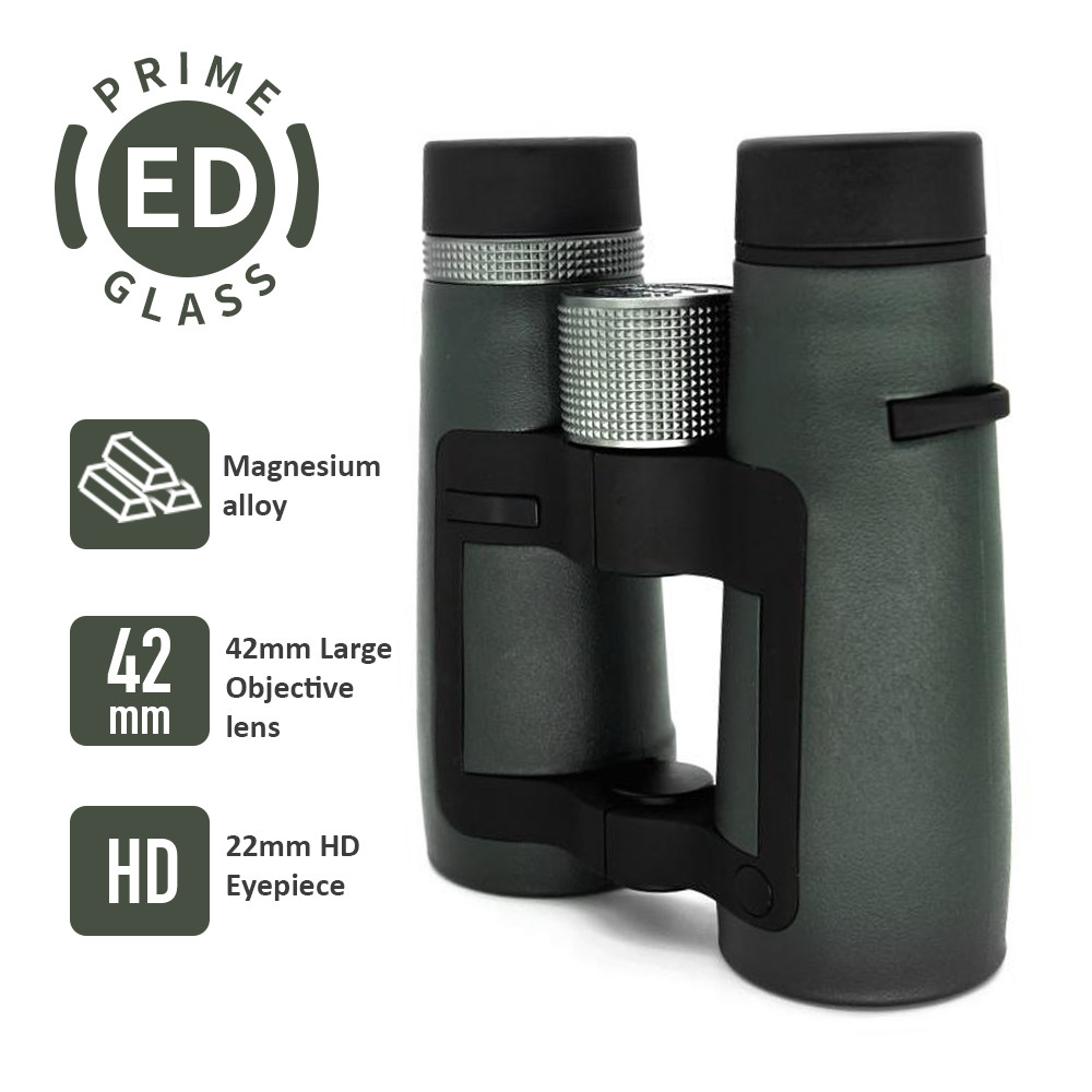 ED Lens Nitrogen Filled Binoculars 8x42 For Outdoor Exploration