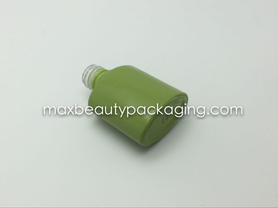 special powder coating gel polish bottle double coating gel polish bottle nail polish packaging cap and flat brush