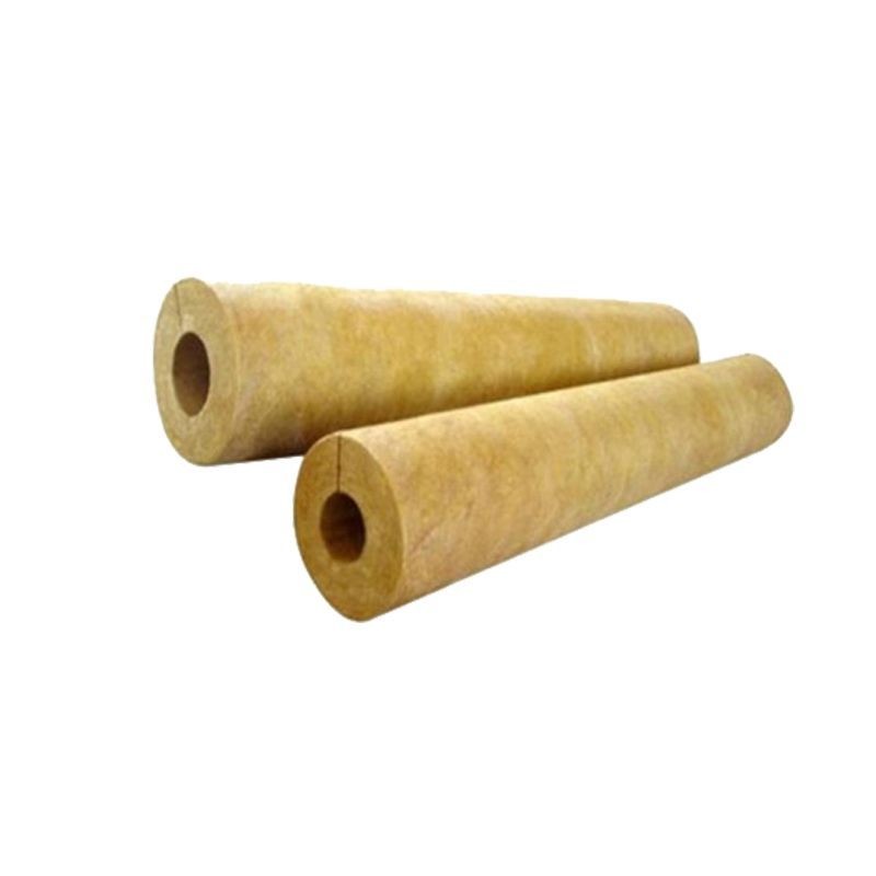 Boiler Chemical Oil Rock Wool Tube Steam Pipe Insulation 1000mm
