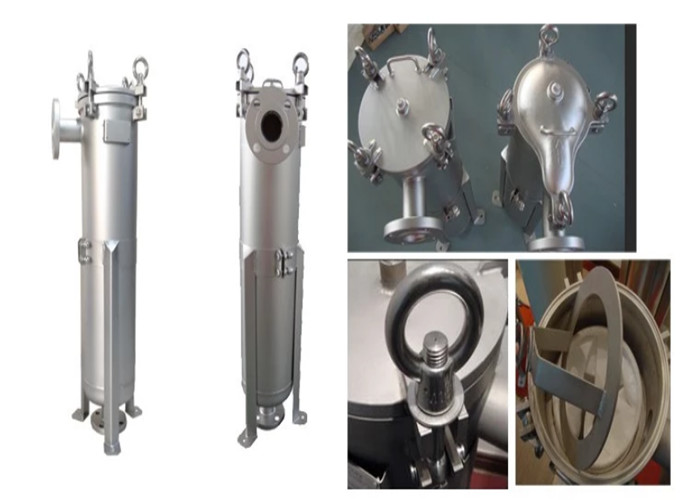 SS 304/316L Stainless Steel Water Filter Housing For Water Treatment