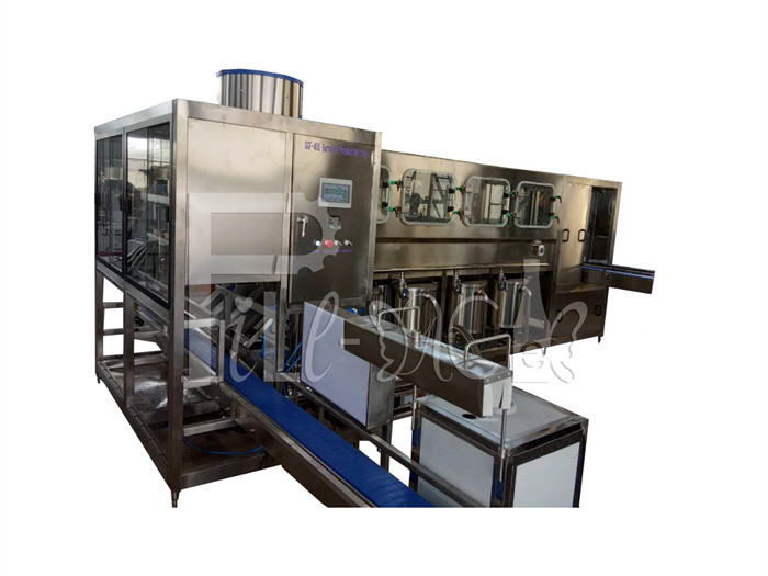 450bph Automatic 9.75kw 5 Gallon Filling Machine With Plc Control