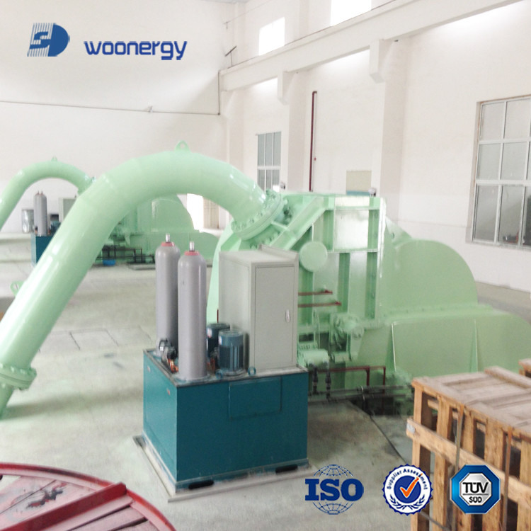 100A-1000A Brushless Pelton Wheel Turbine Generator 500-3000r/min Speed Range