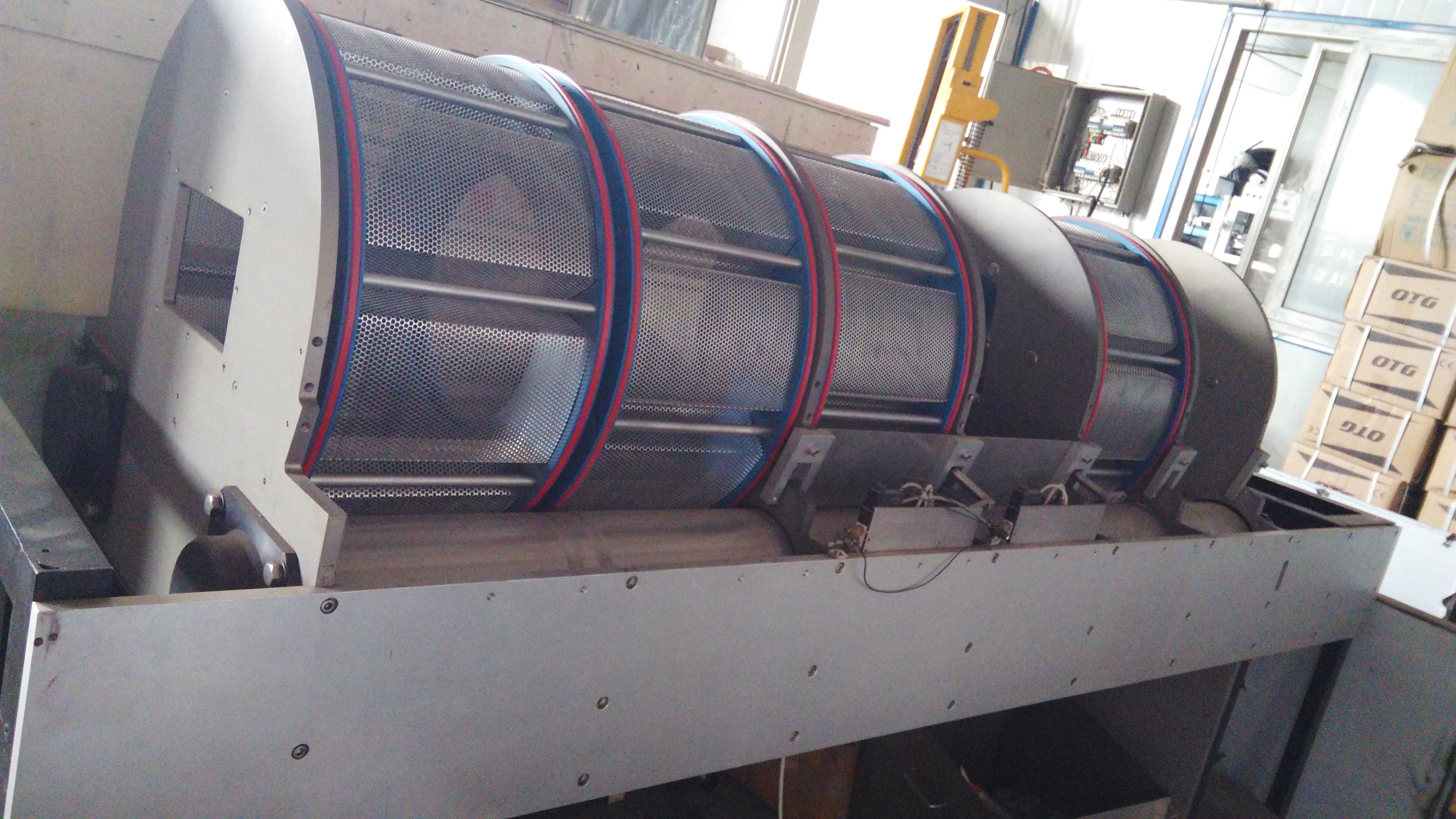 Effcient Pharmaceutical Encapsulation Tumbler Dryer With Heating System
