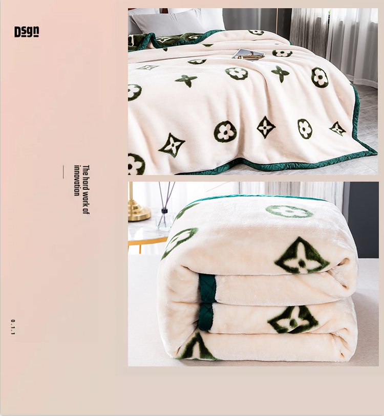 Multifunctional Popular Sublimation Blanket for Winter Luxury Bed Printed Home Blanket