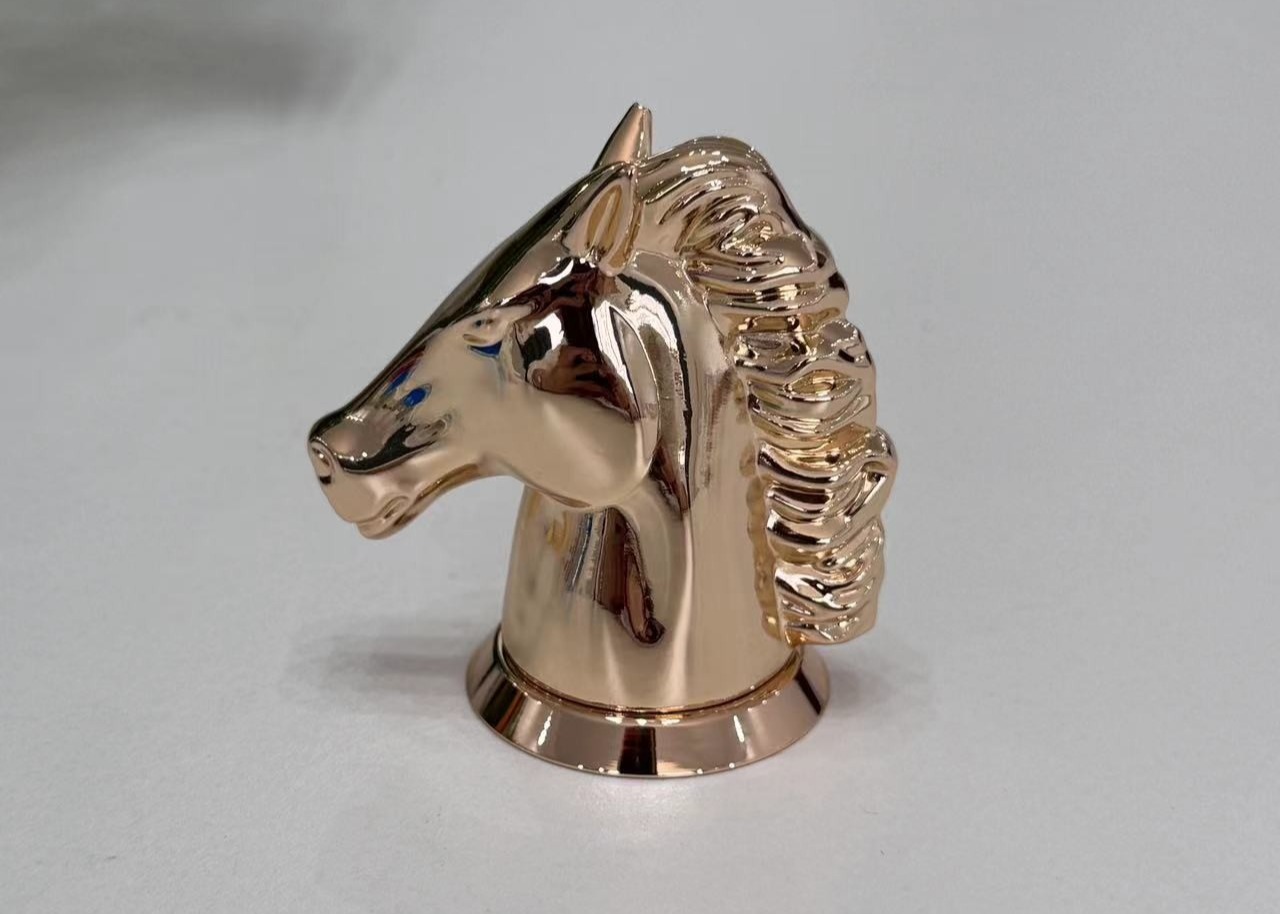 Zamak Horse Shaped Metal Perfume Cap Perfume Caps With High-Grade Zinc Alloy