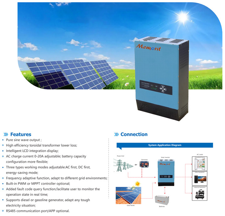 Low Frequency Solar Power Inverter 3KW Off Grid Single Phase Inverter