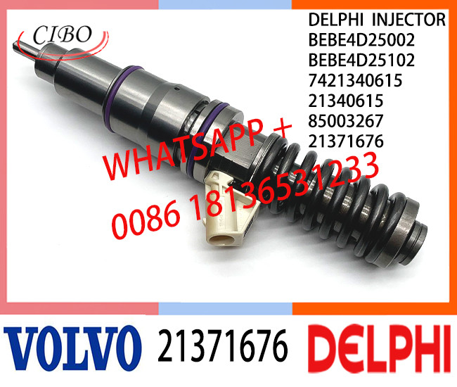 Fuel engine Diesel Injector 21371676 BEBE4D25002 BEBE4D25102 21340615 85003267 E3.18 for VOL MD13 EURO 5 MED POWER
