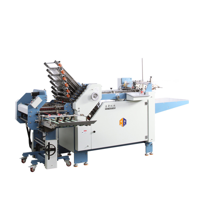 12 Buckle Plate Automatic Paper Folding Machine With Paper Jam Alarm