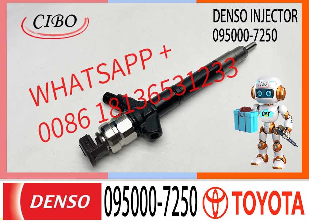 Diesel Engine Fuel Injector 095000-7610 095000-7610 095000-7240 095000-7250 23970-09200