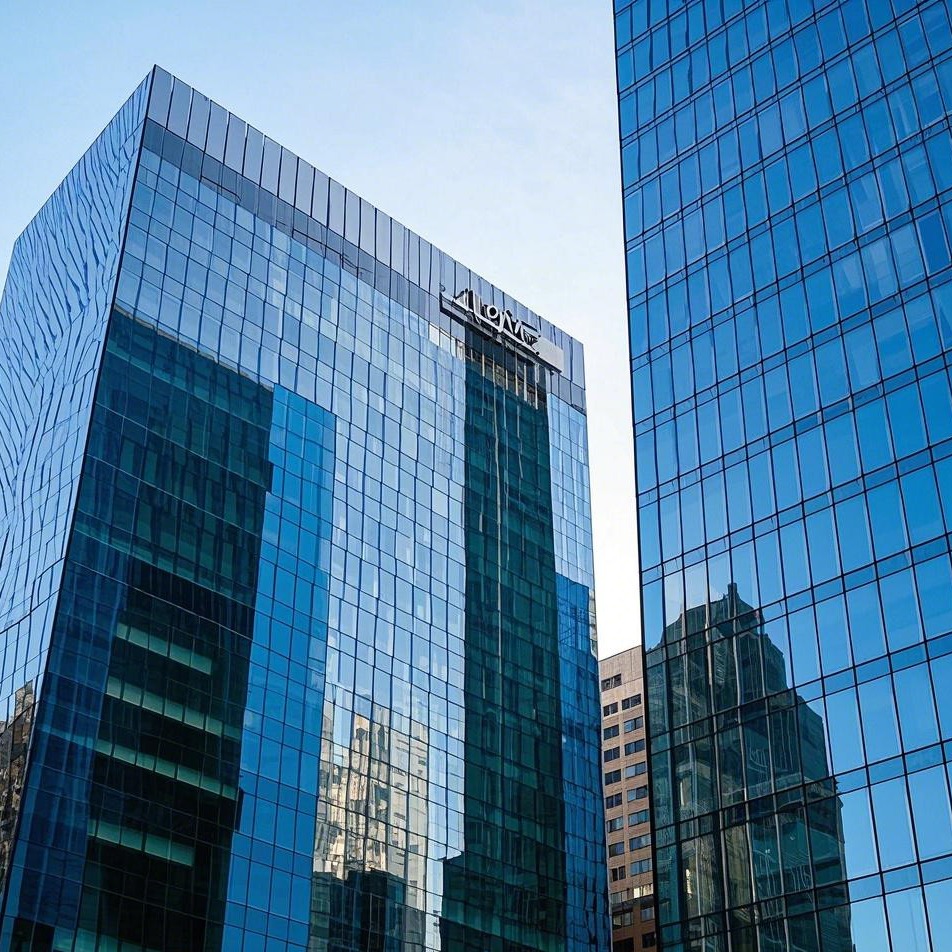 Premium Low E Insulated Glass Facade Soundproof Office Building Curtain Wall