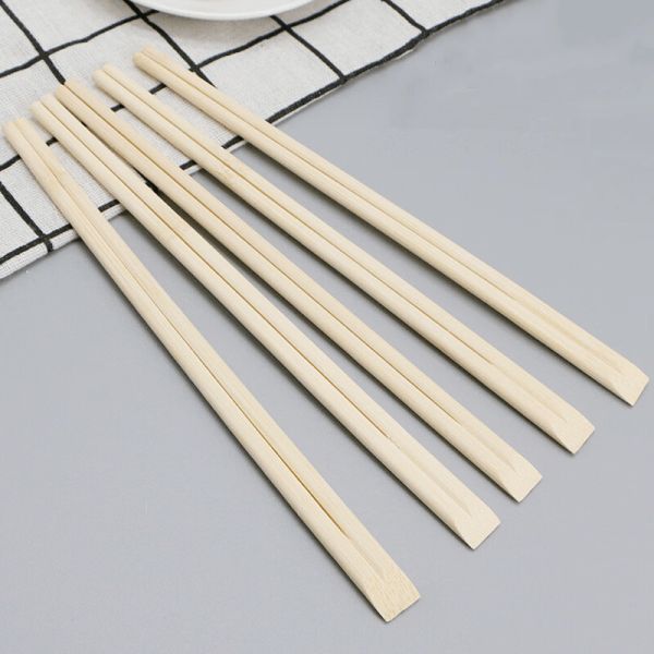 Polished and Smooth Surface Natural Bamboo Tensoge Disposable Chopsticks with Custom Logo 210mm/240mm*4.8mm