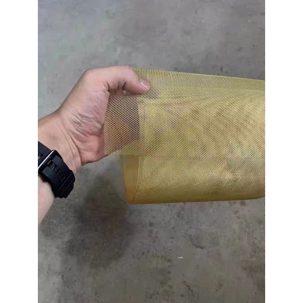 Lightning Protection Expanded Metal Mesh Pure Copper Micro Hole Diamond