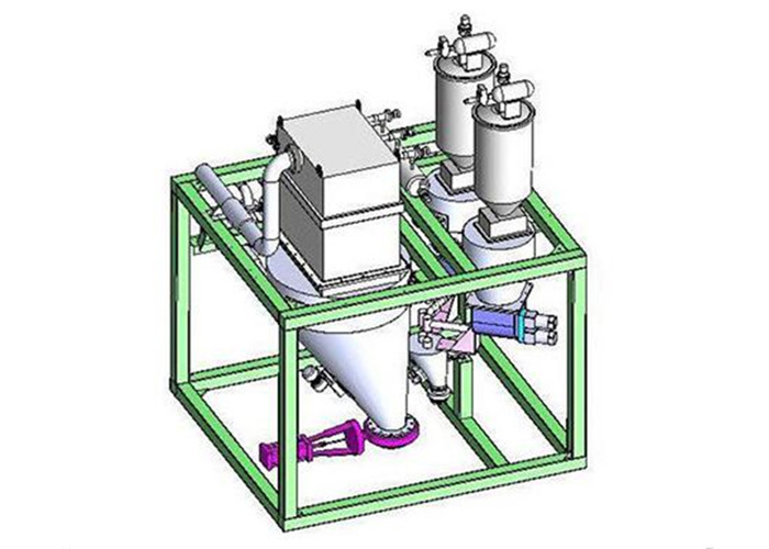 ABS-DA powder metering machine air conveying metering type