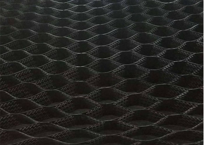 Textured / Smooth Hdpe Geocell Retaining Wall