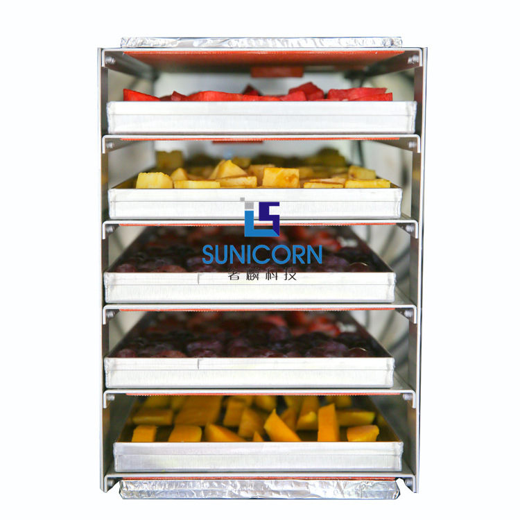 700*800*1300mm Commercial Freeze Drying Equipment Excellent Temperature Control