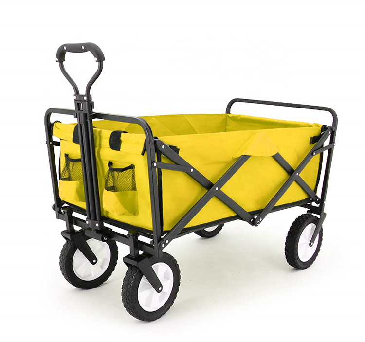 Outdoor Fold Up Beach Wagon Corrosion Proof Powerful With 260KGS Capacity