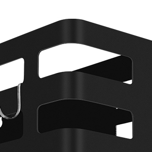 Integrated Hooks Griddle Grill Caddy for Blackstone Grills BBQ Tool Accessory Organizer