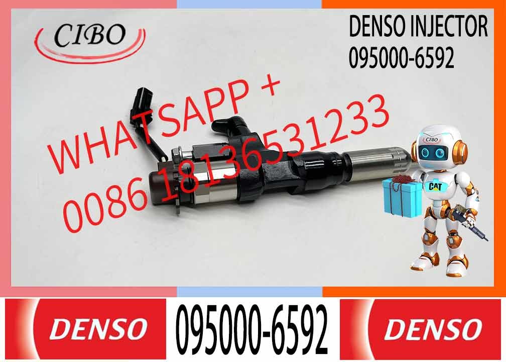 Diesel Injector 095000-6590 23670-E0010 095000-6592 095000-6591 23670-E0010 970950-659 For Hino J08E