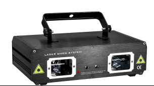 Double Heads 2 Eyes RGB Animation Laser Projector Indoor