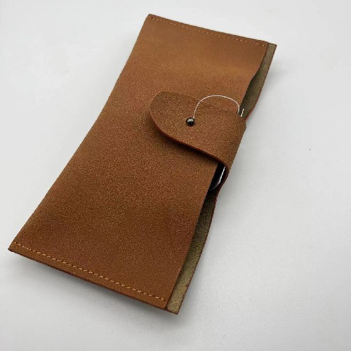 Packaing Vintage PU Leather Pouch Bag Soft Sunglass Case Holder