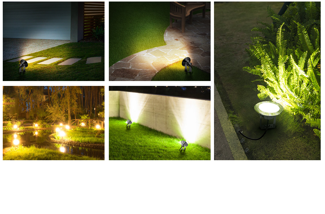 Outdoor Waterproof IP68 LED Spike Light , Insert Ground Lamp For Park Decoration
