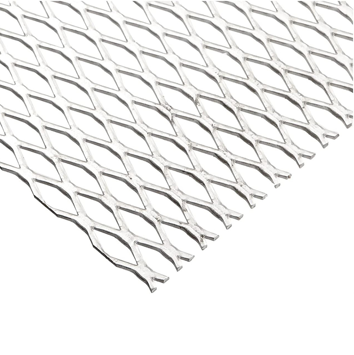 Acoustic Ceiling Thin 0.3mm Galvanized Expanded Metal Sheet Low Carbon Steel