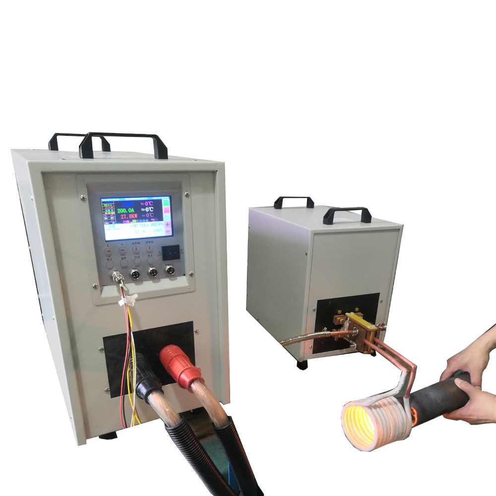 Iron Bolt Medium Frequency Induction Forging Machine 40KW Induction Heater