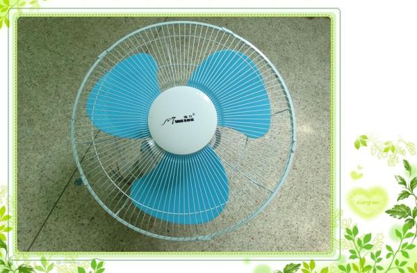 Quality 220v 110v Air Cooling Orbit Wall Fan , 16 Inch Ceiling Fan 360 Degree for sale