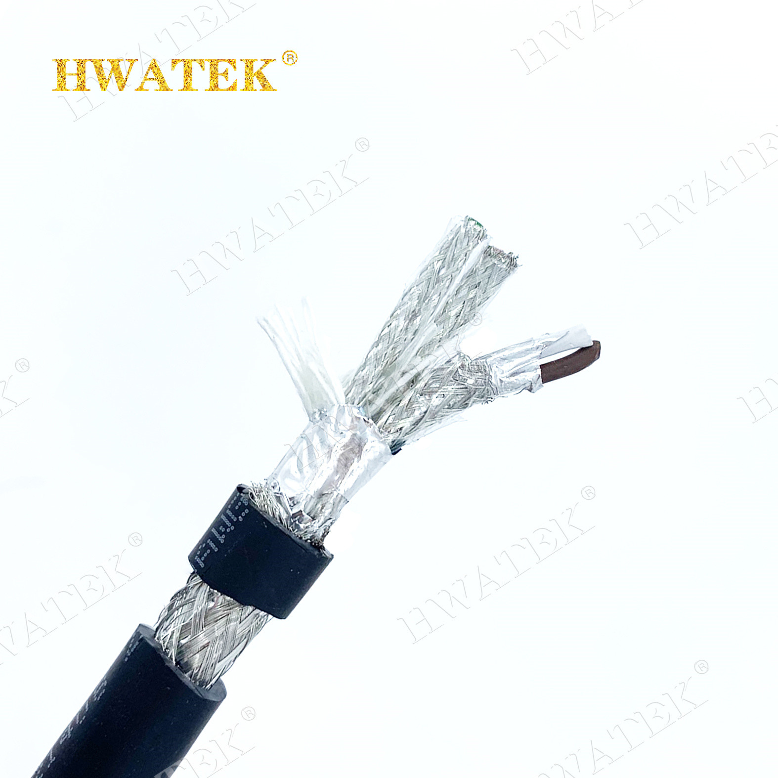 Multi Core UL20276 Braid USB 2.0 Compliant Cable 28AWGx1P+28AWGx6C+TP+AEB