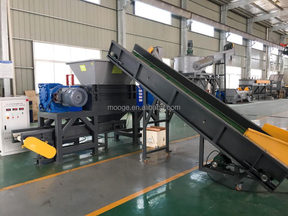 600-1500mm Plastic Shredder Machine , Aluminum Plastic Chipper Machine