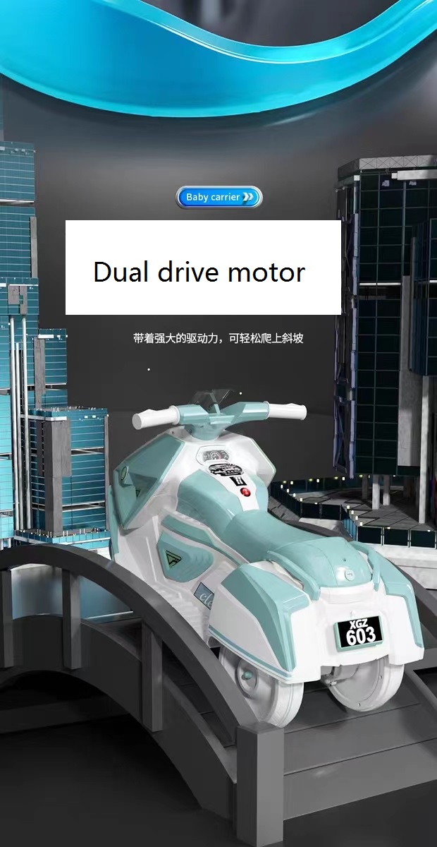 Remote Control 6V Battery Motorcycle Ride On Cars for 1-5 Year Olds 2023
