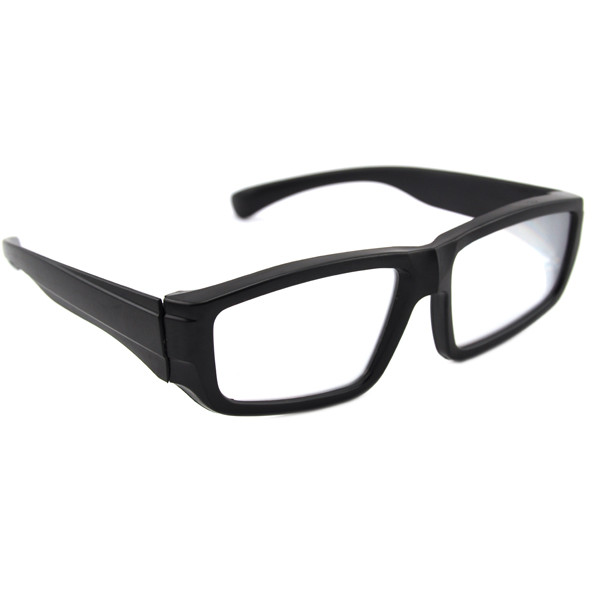 Anti UV380 Linear Polarization 3D Glasses For Movie Foldable / Reusable
