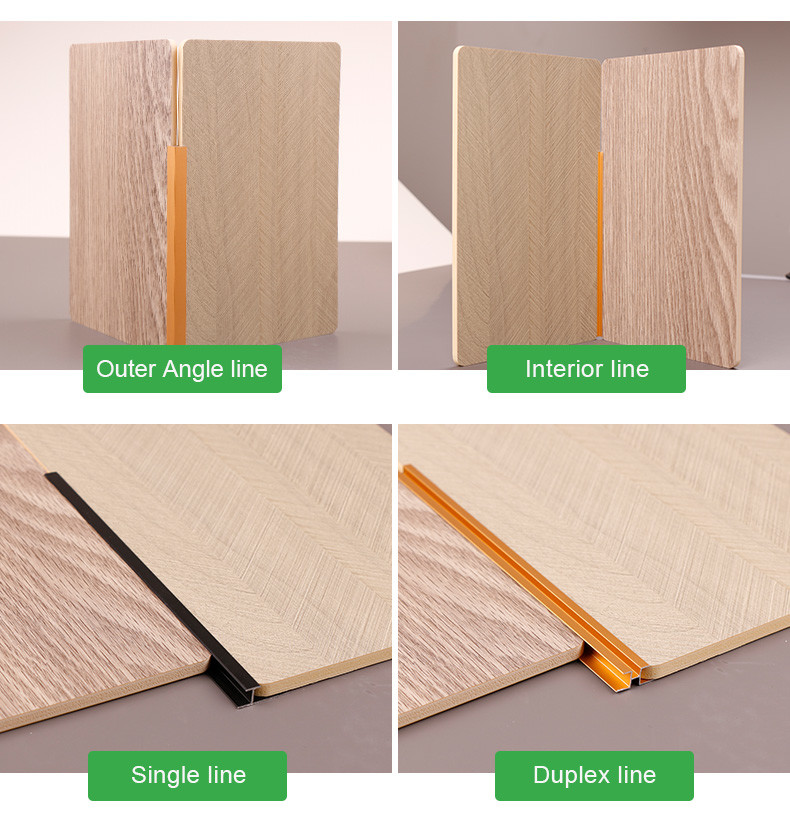 Economic Interior Decoration Wall Panel Bamboo Charcoal Wood Veneer Board OEM