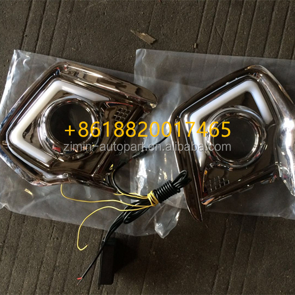 Mitsubishi Triton L200 2015 2016 Accessories LED Daytime Running Light Fog Light LED Light