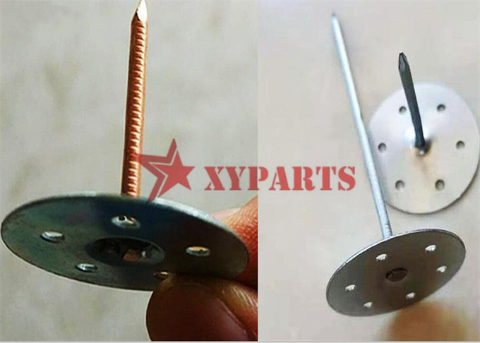 3.0mm Perforated Base Marine Nails For Insulation Building Galvanized Or Copper Coated 1
