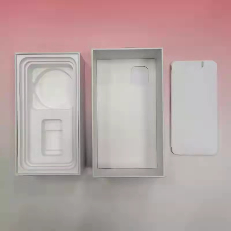 Cardboard IPhone Box Packaging Eco friendly CMYK Color