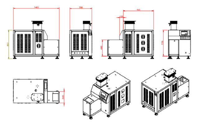 200W YAG Spot Automatic Laser Welding Machine