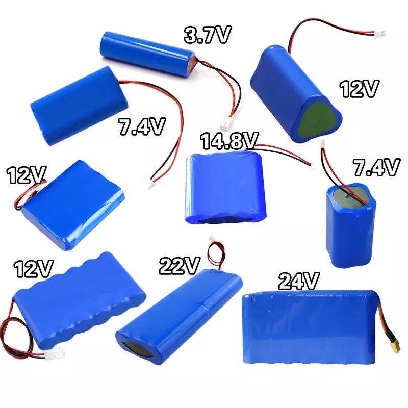 3.6V 7.4V 12V 24V 36V 48V Lithium Ion Battery Pack For Solar Panels