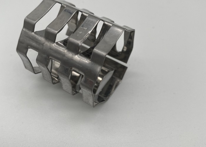 25mm Packing Metal Pall Ring For Petrochemical Chemical Fertilizer Industry
